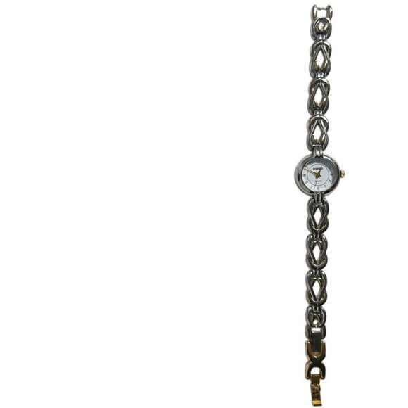 Vtg Rumours Womens Quartz Watch Stainless Steel Gold & Silver Tone Chain Band - Picture 7 of 7